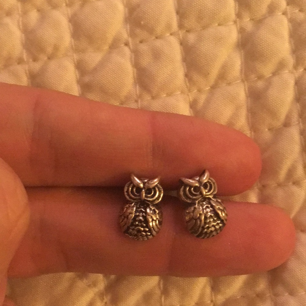 Quirky owl earrings